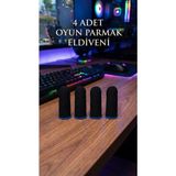 Özbience Yüksek Hassasiyetli, Dayanıklı ve Rahat Oyun Eldiveni - (Kenya)Black-TrueWhite - Seçenek 1
