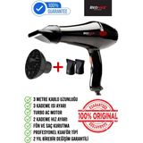 Özbience Yüksek Performanslı Kuaför Fön Makinesi Force 6300 Tam Vigo Hediye - Ahşap
