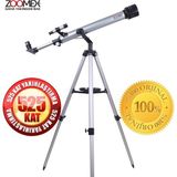Özbience Yüksek Yakınlaştırmalı 60F700TX Astronomik Teleskop ve Taşıma Çantası Hediyeli - Ahşap - Beyaz - Seçenek 1