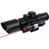 Özbience Yüksek Yakınlaştırmalı Profesyonel Optik Nişangah Seti, Işıklı ve Mil-Dot Özellikli - Seçenek 1