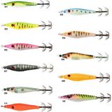 Özbience Yumuşak Silikon Kalamar Zoka 7cm 2.8g Balıkçılık Takımı - Ahşap - Bej - Seçenek 1