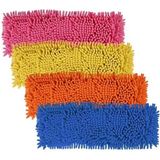 Özbience Yumuşak ve Dayanıklı Makarna Mop Seti, 4'lü, 50 Cm, Temizlik Kolaylığı - Antrasit - Seçenek 1
