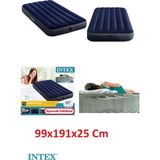 Özbience Yumuşak ve Konforlu 99X191X25 cm Şişme Yatak Seti, Hafif ve Dayanıklı - Seçenek 1