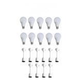 özbim Muhafazalı Porselen Asma Duy Takımı 10w Led Ampül 10lu Set Paket