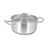Özbir Silindir Tencere 18 Cm - Inox