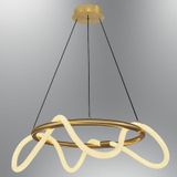 Özcan Aydınlatma 3240-2a-20 60cm Daire Hortum Avize Eskitme