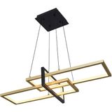 Özcan Aydınlatma 4158-1AY-20 Square 3'lü Yatay Sarkıt Eskitme