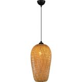 Özcan Aydınlatma 4458-70 Tekli Hasır Sarkıt 18*36 - Meşe