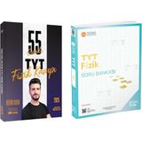 Özcan Aykın 2025 Tyt 55 Günde Fizik Kampı ve Üçdörtbeş Yayınları Tyt Fizik Soru Bankası
