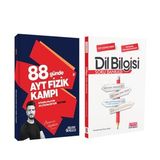 Özcan Aykın Ayt 88 Günde Fizik Kampı Ve Akm Dil Bilgisi Soru Bankası Seti 2 Kitap