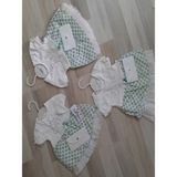 Özcan Baby Özcan Kız Bebek Taş Baskılı Elbise - 6 Ay - 001-Beyaz