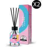 Özcan Bebeksi Pudra Kokulu Çubuklu Oda Kokusu Ekstra Kalıcı Esansiyel Yağ Baby Powder 50ML x 2 - 50 ml x 2