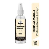 Özcan Bey Deluxe Seri Bodrum Masalı Kolonyası Parfümlü Beyaz Şakayık Çiçeği Kokulu Sprey Kolonya 100ml