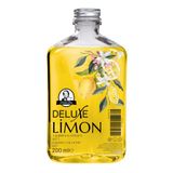 Özcan Bey Deluxe Seri Limon Çiçeği Kolonyası Parfümlü Citrus Limon Kokulu Kolonya 200 ml Cam Şişe