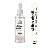 Özcan Bey Deluxe Seri Nilüfer Çiçeği Kolonyası Parfümlü Lotus Çiçeği Kokulu Sprey Kolonya 100ml
