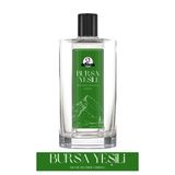 Özcan Bey Miras Koleksiyonu Bursa Yeşili Kolonyası Parfümlü Sandal Ağacı Kokulu Kolonya 200 ml Cam Şişe