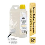 Özcan Bey Ottoman Serisi Beyaz Sabun Kokulu Kolonya 80° White Soap Türk Hamamı Kokulu Kolonya 900ml