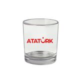 Özcan Tasarım Atatürk Baskılı Viski Bardağı - Ay Yıldızlı Bardak