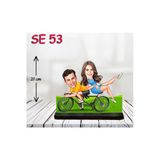 Özcan Tasarım Kişiye Özel Ahşap Biblo - Bisiklet Kullanan Çift