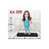 Özcan Tasarım Kişiye Özel Ahşap Biblo - Sağlıkçı Kadın Karikatür Biblo - Doktor Biblo 15