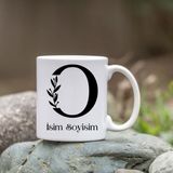 Özcan Tasarım Kişiye Özel O Harfi Bardak - Isim Yazılı Bardak - Isimli Bardak - Renkli