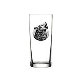 Özcan Tasarım Kurt Baskılı Rakı Bardağı - Kurtlu Rakı Bardağı