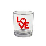 Özcan Tasarım Love Baskılı Viski Bardağı - Lovelı Bardak