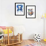 Ozcanlar Cerceve BEBEK ODASI ÇOCUK ODASI DOĞUMGÜNÜ PARTİ PANO TABLO MDF BASKI DEKORASYON HAYVANLAR DİYARI RESİM ÇERÇEVELİ ÇOCUK ODASI 20X30 ÇerçeveliÇocukOdasıA36