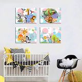 Ozcanlar Cerceve BEBEK ODASI ÇOCUK ODASI DOĞUMGÜNÜ PARTİ PANO TABLO MDF BASKI DEKORASYON HAYVANLAR DİYARI RESİM ÇERÇEVELİ ÇOCUK ODASI 20X30 ÇerçevesizÇocukOdasıD3