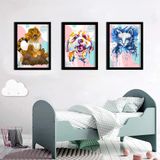 Ozcanlar Cerceve BEBEK ODASI ÇOCUK ODASI DOĞUMGÜNÜ PARTİ PANO TABLO MDF BASKI DEKORASYON HAYVANLAR DİYARI RESİM ÇERÇEVELİ ÇOCUK ODASI 30X40 ÇerçeveliÇocukOdasıB19