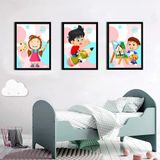 Ozcanlar Cerceve BEBEK ODASI ÇOCUK ODASI DOĞUMGÜNÜ PARTİ PANO TABLO MDF BASKI DEKORASYON HAYVANLAR DİYARI RESİM ÇERÇEVELİ ÇOCUK ODASI 30X40 ÇerçeveliÇocukOdasıB23
