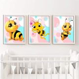 Ozcanlar Cerceve BEBEK ODASI ÇOCUK ODASI DOĞUMGÜNÜ PARTİ PANO TABLO MDF BASKI DEKORASYON HAYVANLAR DİYARI RESİM ÇERÇEVELİ ÇOCUK ODASI 30X40 ÇerçeveliÇocukOdasıB28