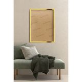 Özcanlar Çerçeve Boş Çerçeve Fotoğraf Poster Puzzle Forma Çerçevesi Düğün Nişan Çerçevesi Resim Çerçevesi 18'lik - 15x21 - Gold