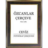 Özcanlar Çerçeve Boş Çerçeve Resim Çerçevesi Anı Çerçevesi 15X21 30X40 21X30 Çerçeve Gold Çerçeve Siyah Çerçeve - Ceviz - 40x50