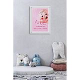 Ozcanlar Cerceve Çerçeveli Bebek Ve Çocuk Odası Tablo Seti Kız Ve Erkek Doğum Kutlama ÖZC-261-50X70