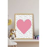 Ozcanlar Cerceve Çerçeveli Bebek Ve Çocuk Odası Tablo Seti Kız Ve Erkek Doğum Kutlama ÖZC-298-30X40