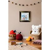 Ozcanlar Cerceve Çerçeveli Bebek Ve Çocuk Odası Tablo Seti Kız Ve Erkek Doğum Kutlama ÖZC-312-30x40