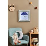 Ozcanlar Cerceve Çerçeveli Bebek Ve Çocuk Odası Tablo Seti Kız Ve Erkek Doğum Kutlama ÖZC-318-32x32