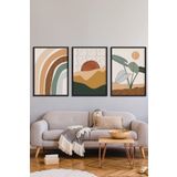 Ozcanlar Cerceve Çerçeveli Çoklu Tablo Çerçeveler Dekorasyon Ev Dekoru Konsept Çoklu Çerçeve ÖZC-196-30x40