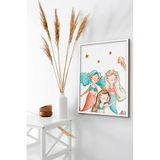 Ozcanlar Cerceve Çerçeveli Tablo Çerçeveler Dekorasyon Ev Dekoru Tekli Çerçeve ÖZC-294-40x50