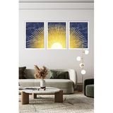 Ozcanlar Cerceve Çerçeveli Tablo Çerçeveler Dekorasyon Ev Dekoru Üçlü Çerçeve ÖZC-276-Beyaz-40x50