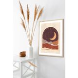 Ozcanlar Cerceve Çerçeveli Tablo Dekorasyon Ev Dekoru Hediyelik Modern Tekli Ahşap Çerçeve ÖZC-252-50X70