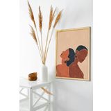 Ozcanlar Cerceve Çerçeveli Tablo Dekorasyon Ev Dekoru Konsept Hediyelik Modern Tekli Ahşap Çerçeve ÖZC-213-30X40