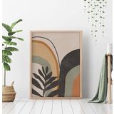 Ozcanlar Cerceve Çerçeveli Tablo Dekorasyon Ev Dekoru Konsept Hediyelik Modern Tekli Ahşap Çerçeve ÖZC-324-25X25