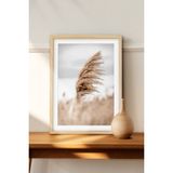 Özcanlar Çerçeve Çerçeveli Tablo Dekorasyon Ev Dekoru Modern Tekli Ahşap Çerçeve - 30 x 50