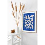 Özcanlar Çerçeve Çerçeveli Tablo Dekorasyon Ev Dekoru Modern Tekli Ahşap Çerçeve - 50 x 70