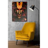 Ozcanlar Cerceve Çerçeveli Tablo Dekorasyon Squid Game Pano Sticker Ev Dekoru Tekli Çerçeve ÖZC-278-30x40