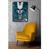 Ozcanlar Cerceve Çerçeveli Tablo Dekorasyon Squid Game Pano Sticker Ev Dekoru Tekli Çerçeve ÖZC-280-30x40