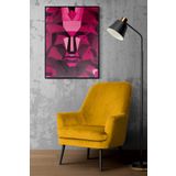 Ozcanlar Cerceve Çerçeveli Tablo Dekorasyon Squid Game Pano Sticker Ev Dekoru Tekli Çerçeve ÖZC-282-30X40