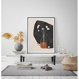 Ozcanlar Cerceve Çerçeveli Tablo Modern Sanatsal Çerçeveler Dekorasyon Ev Dekoru Konsept Tekli Çerçeve ÖZC-220-30X40